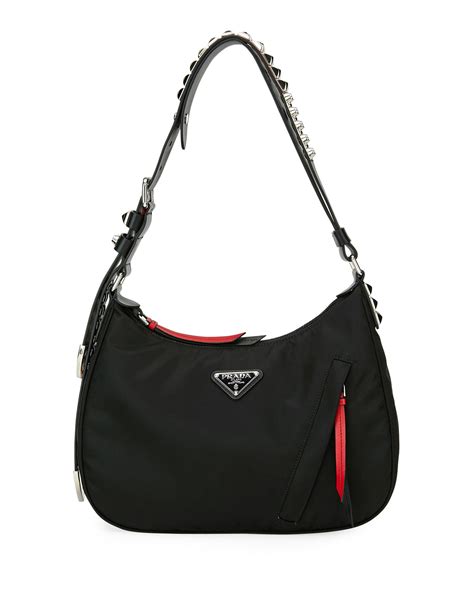 black prada bag price|prada nylon bags women.